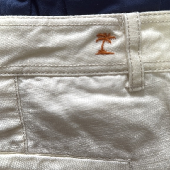 Tommy Bahama Men’s Beach Coast Cream Linen Blend Shorts size 35 - Picture 5 of 5